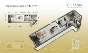 1-bed Suite B 96m2