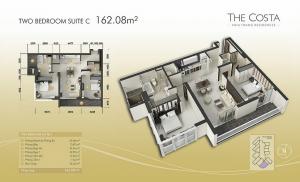 2-bed Suite C 160m2