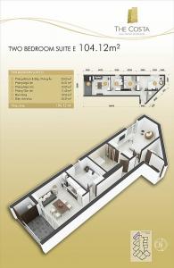 2-bed Suite E 104m2