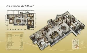 4-bed 326m2