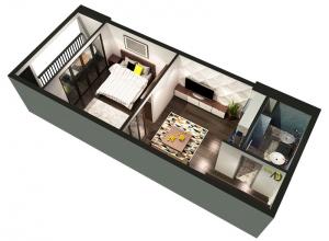 Stellar 1-bedroom